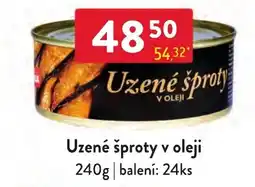 Qanto Uzené šproty v oleji nabídka