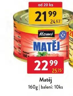 Qanto Hame Matěj nabídka