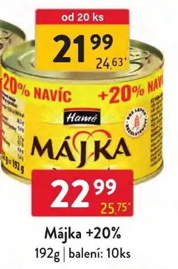 Qanto Hamé májka nabídka