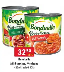 Qanto Bonduelle mild tomato, mexicana nabídka