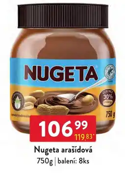 Qanto Nugeta arašidová nabídka