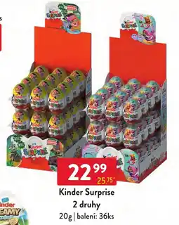 Qanto Kinder Surprise nabídka