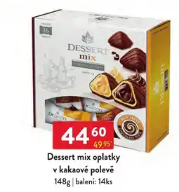 Qanto Dessert mix oplatky nabídka