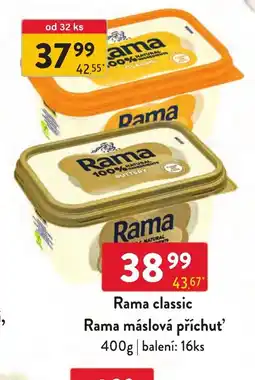 Qanto Rama rama máslová příchut' nabídka