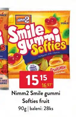 Qanto Nimm2 smile gummi softies fruit nabídka