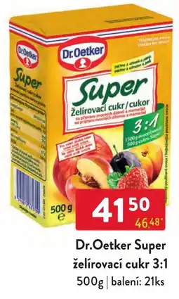 Qanto Dr.Oetker Super želírovací cukr 3:1 nabídka