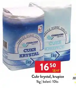 Qanto Cukrovar cukr krystal krupice nabídka