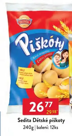 Qanto Sedita Dětské piškoty nabídka