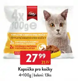 Qanto CBA kompletní krmivo pro kočky nabídka