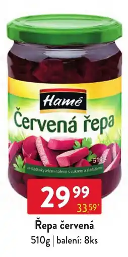 Qanto Hamé červená řepa nabídka