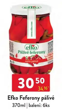 Qanto Efko Feferony pálivé nabídka