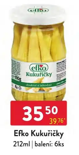 Qanto Efko Kukuřičky nabídka