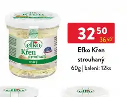 Qanto Efko Křen strouhaný ostrý nabídka