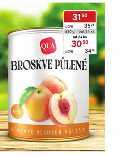 Qanto Qua broskve púlené nabídka