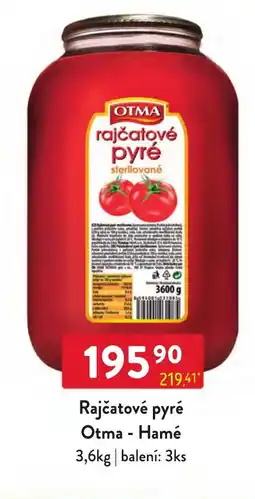 Qanto Otma rajčatové pyré nabídka