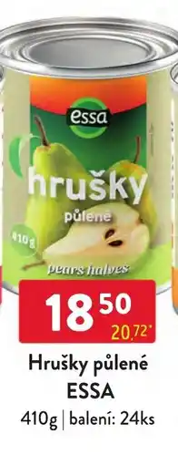 Qanto Essa hrušky půlené nabídka