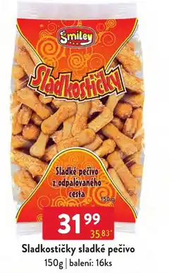 Qanto Smiley sladkostíčky sladké pečivo nabídka