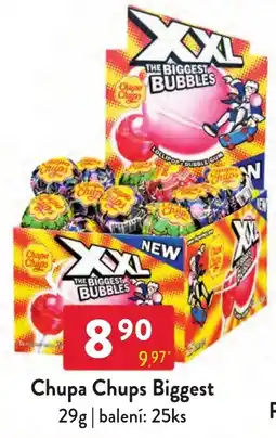 Qanto Chupa Chups Biggest Bubbles nabídka