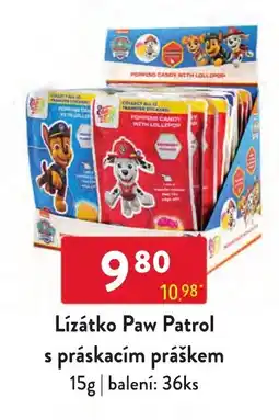 Qanto Lízátka Paw Patrol s práskacím práškem nabídka