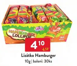 Qanto Lízátко Hamburger nabídka
