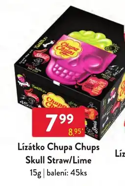 Qanto Chupa Chups Skull Straw/Lime nabídka
