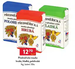 Qanto Předměřická mouka hrubá, hladká, polohrubá nabídka