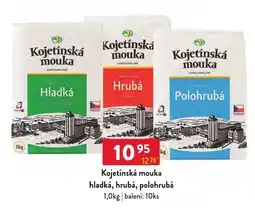 Qanto Kojetínská mouka hladká, hrubá, polohrubá nabídka