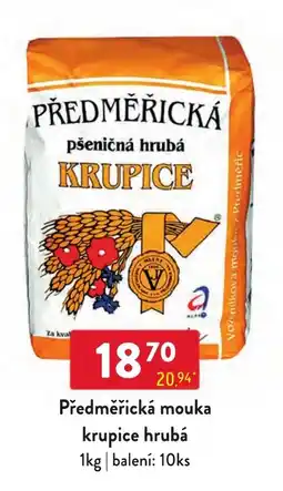 Qanto Předměřická krupice hrubá nabídka