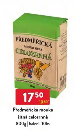 Qanto Předměřická mouka žitná celozrnná nabídka