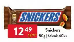 Qanto Snickers nabídka