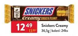 Qanto Snickers Creamy Smooth Peanut nabídka
