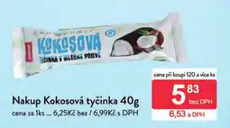 Qanto dnyovu kokosová tyčinka nabídka