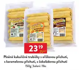 Qanto Trubický plněné kukuřičné trubičky nabídka