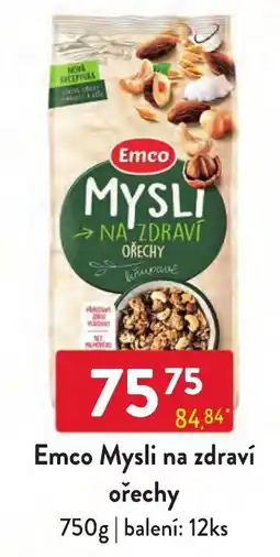 Qanto Emco Mysli na zdraví ořechy nabídka
