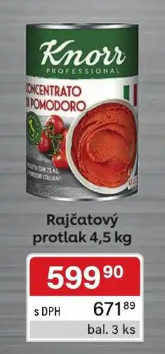 Qanto Knorr rajčatový protlak nabídka