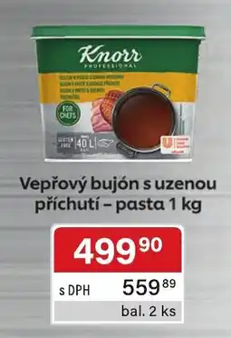 Qanto Knorr vepřový bujón s uzenou příchutí nabídka