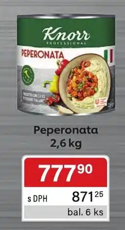 Qanto Knorr Peperonata nabídka
