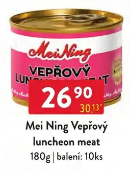 Qanto Mei Ning vepřový luncheon meat nabídka