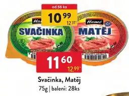 Qanto Hamé Svačinka, Matěj nabídka