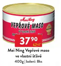 Qanto Mei Ning Vepřové maso ve vlastní šťávě nabídka