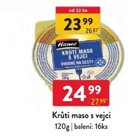 Qanto Hame krůtí maso s vejci nabídka