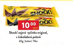 Qanto Shock! sojová tyčinka original nabídka