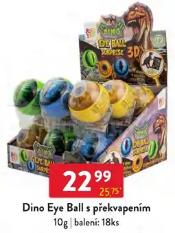 Qanto Dino Eye Ball s překvapením nabídka