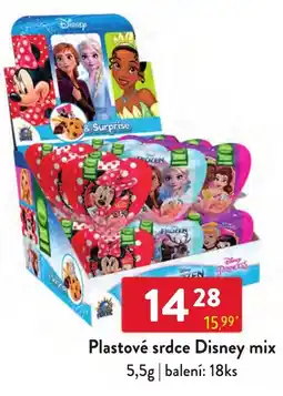 Qanto Disney plastové srdce nabídka