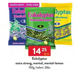 Qanto Eukalyptus extra strong, mentol, mentol-lemon nabídka