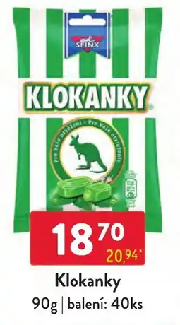 Qanto Sfinx klokanky nabídka