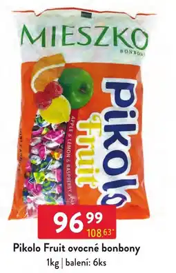 Qanto Pikolo Fruit ovocné bonbony nabídka