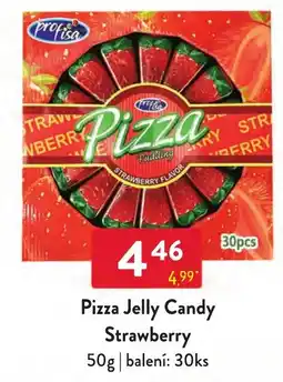 Qanto Profisa pizza jelly candy strawberry nabídka