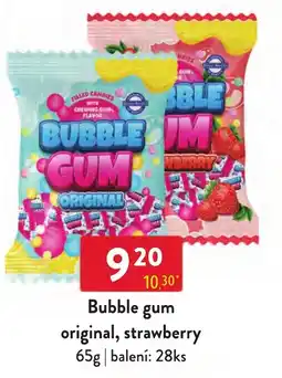 Qanto Bubble gum original, strawberry nabídka