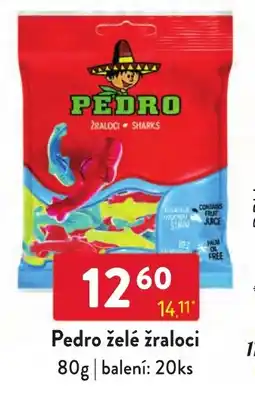 Qanto Pedro želé žraloci nabídka
